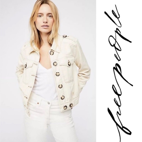 free people eisenhower denim jacket